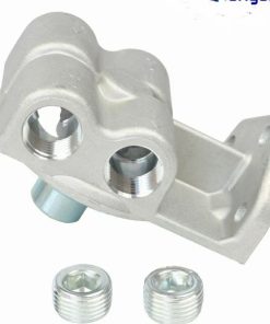 CATERPILLAR 1R-0750 1R-0749 NAPA Gold 4770 WIX 24770 Fuel Filter Remote Mounting Base In-Out:1-2 NTP Base Thread:1-14 TPI