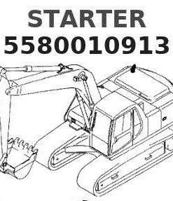 ATLAS COPCO SCOOPTRAM PDM ST7 STARTER 5580010913 #5580010913