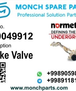 NORMET Brake Valve With Pedal 100049912