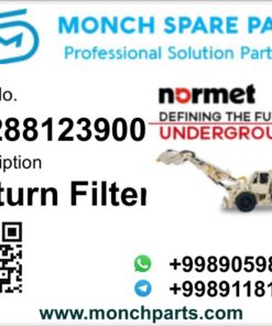 Normet Utimec 6000, Return Filter 57288123900