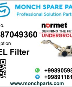 Normet Utimec SF 060, Fuel Filter 57287049360